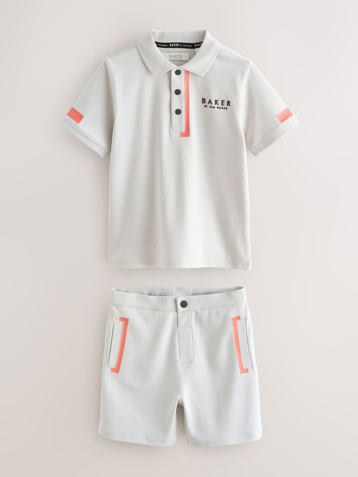 Baker by Ted Baker Short Sleeve Polo Shirt and Shorts Set - image 9