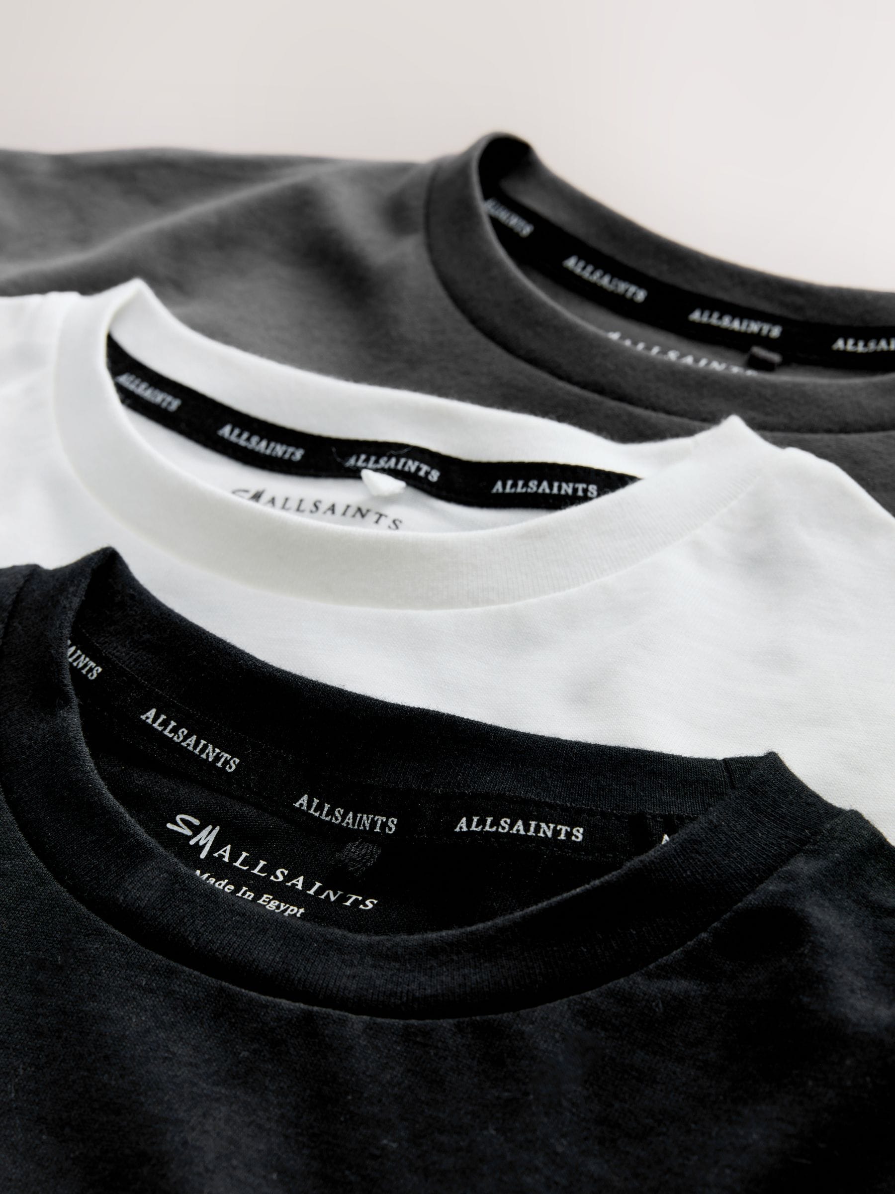 Dsiney Kidz - smALLSAINTS Black/White Graphic Graphic Crew T-Shirts 3 Pack image 7