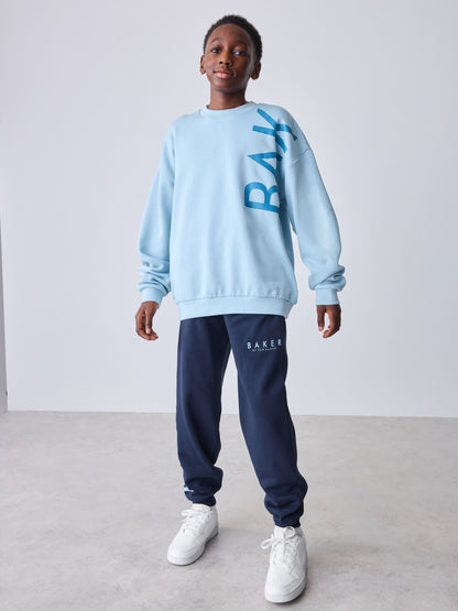 Baker by Ted Baker Oversized Graphic Sweatshirt and Joggers Set image 1