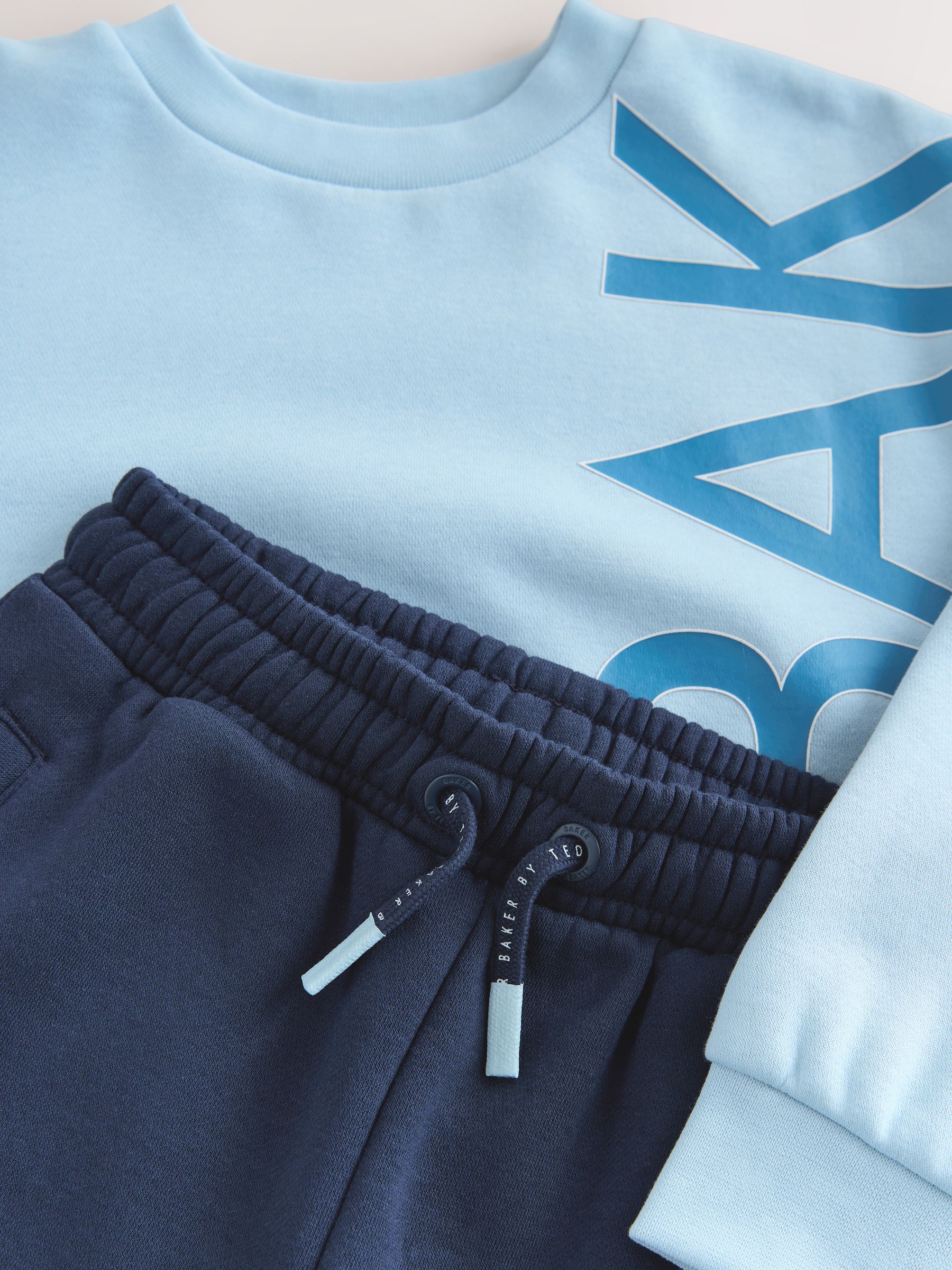 Baker by Ted Baker Oversized Graphic Sweatshirt and Joggers Set image 9
