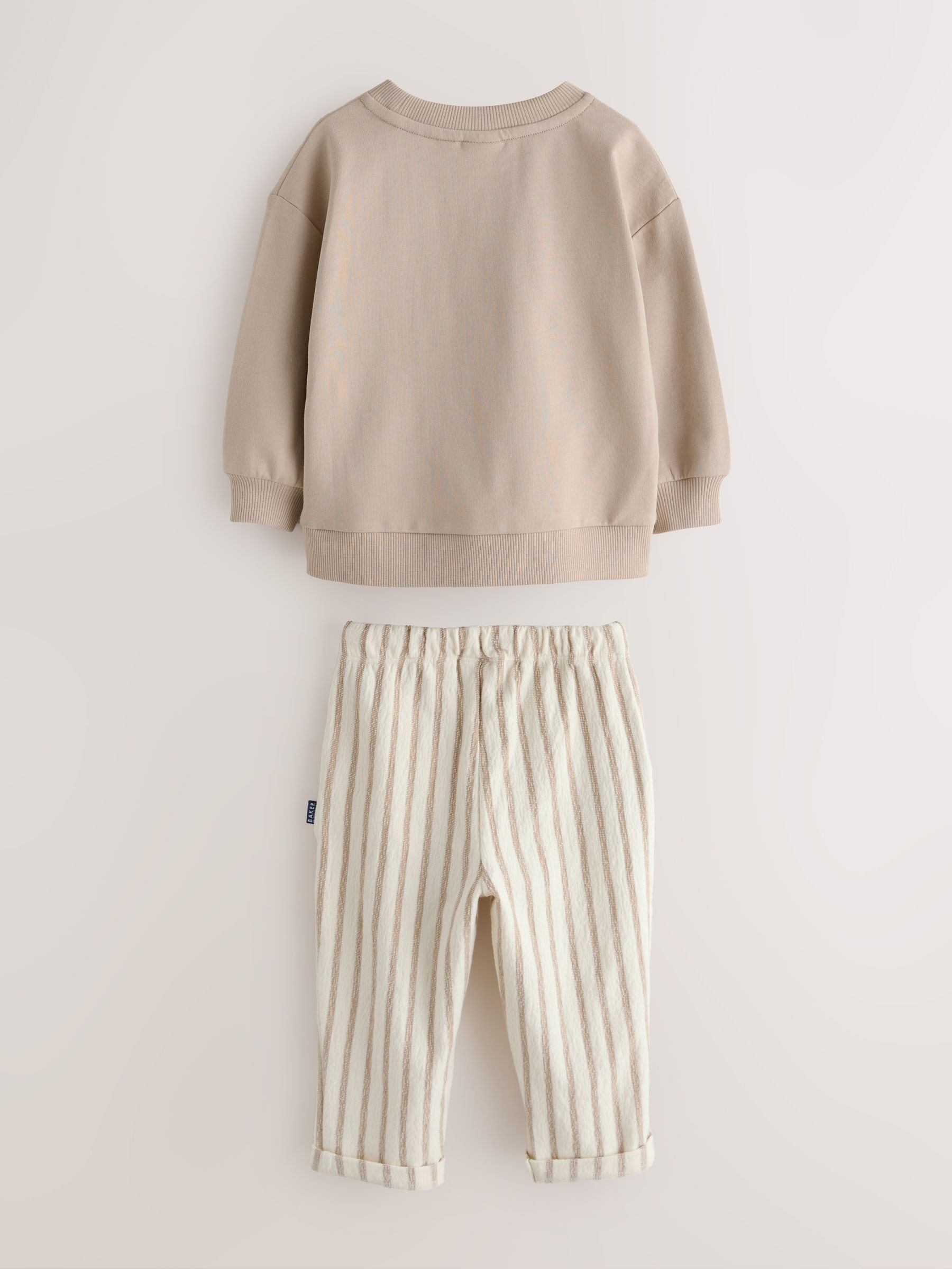 Baker by Ted Baker Sweatshirt and Striped Trousers Set image 8