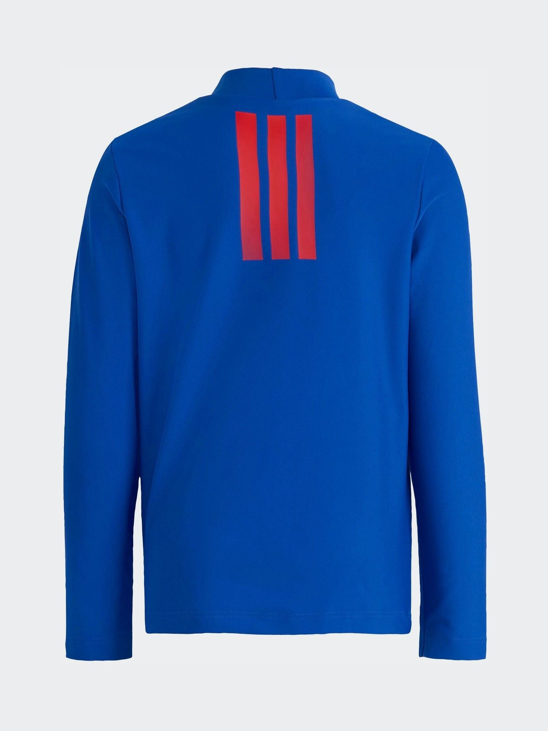 Dsiney Kidz - adidas Blue Marvel Spider-Man Rashguard Swim Top image 2