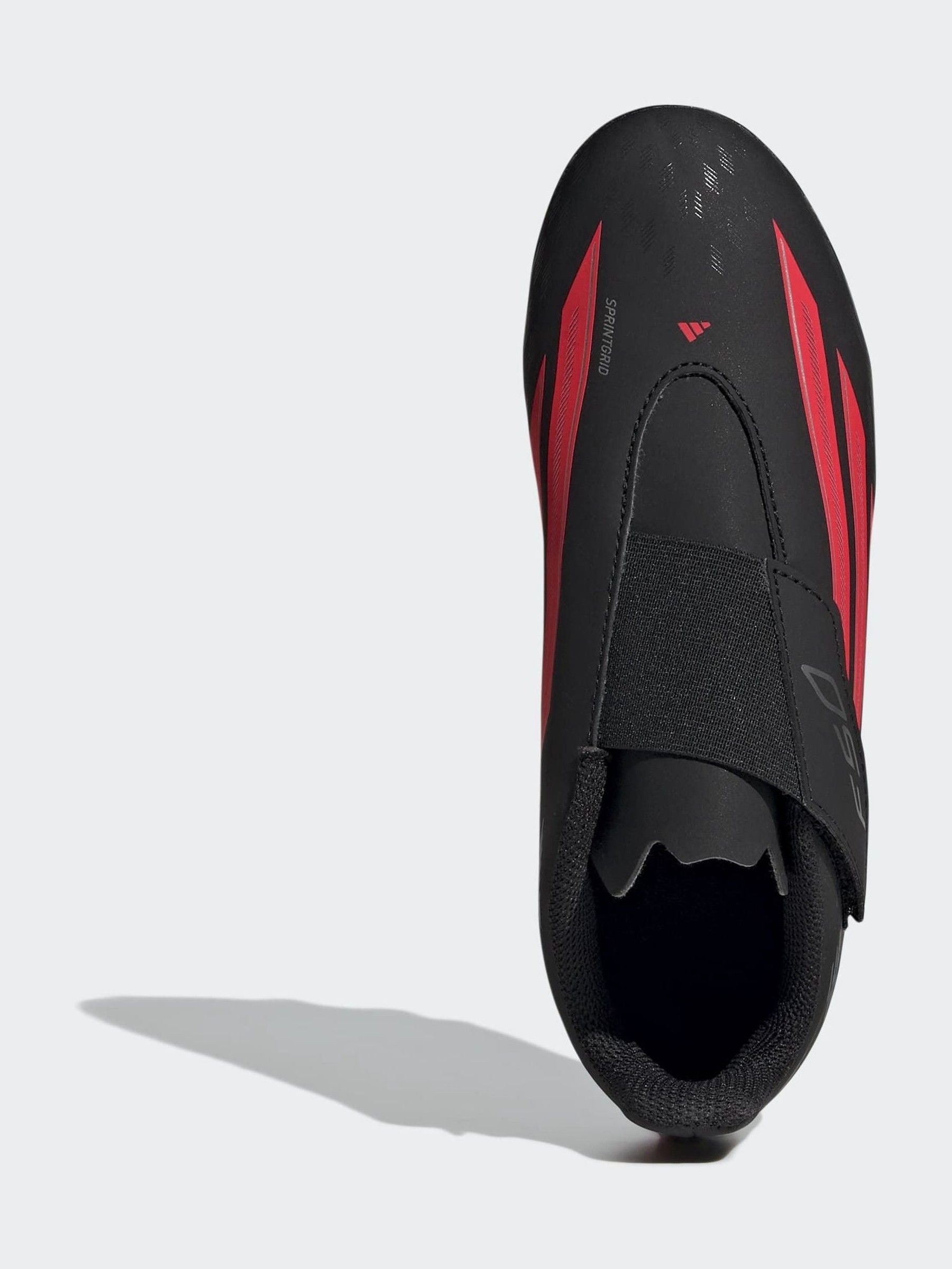 adidas Black F50 Club Touch Fastening Firm/Multi Ground Kids Football Boots image 7