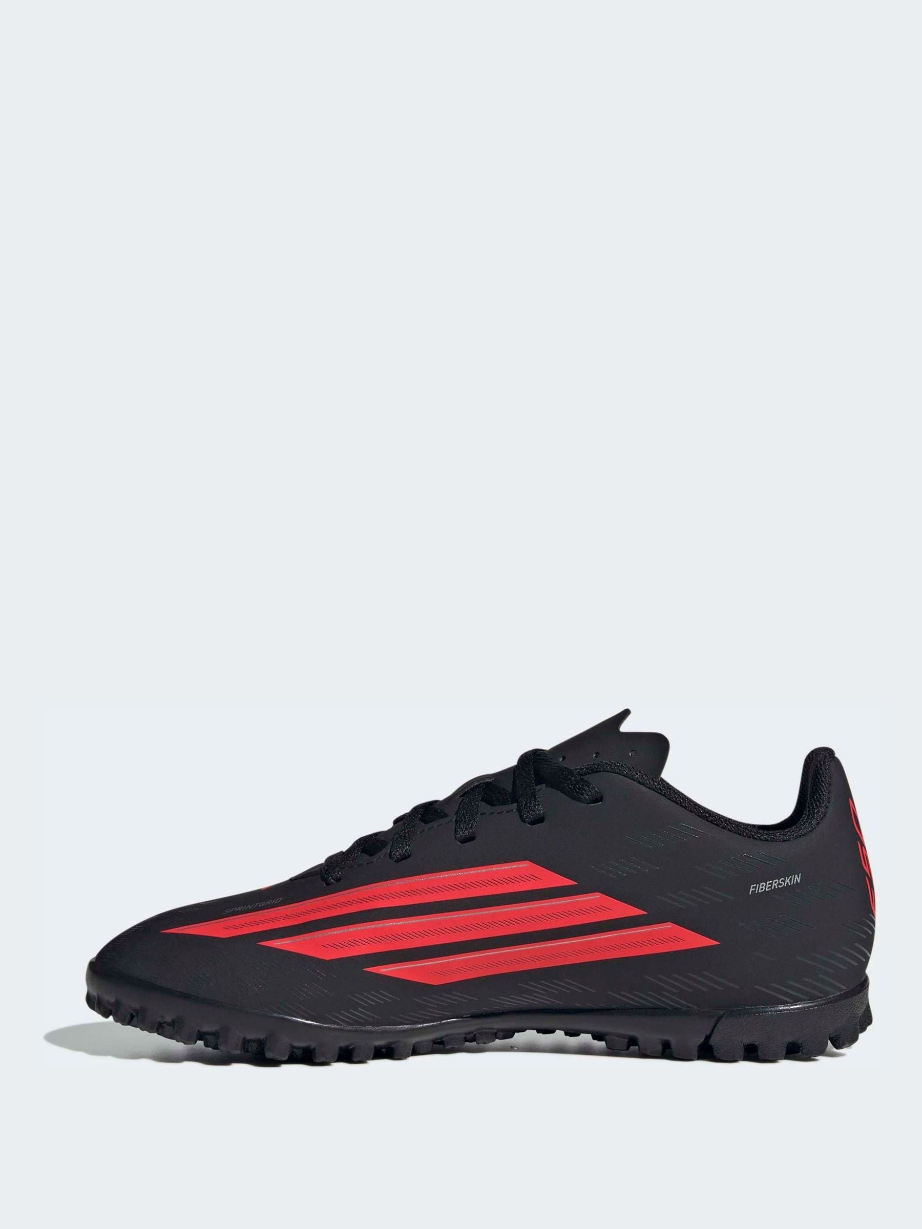 adidas Black Kids F50 Club Turf Football Trainers image 11