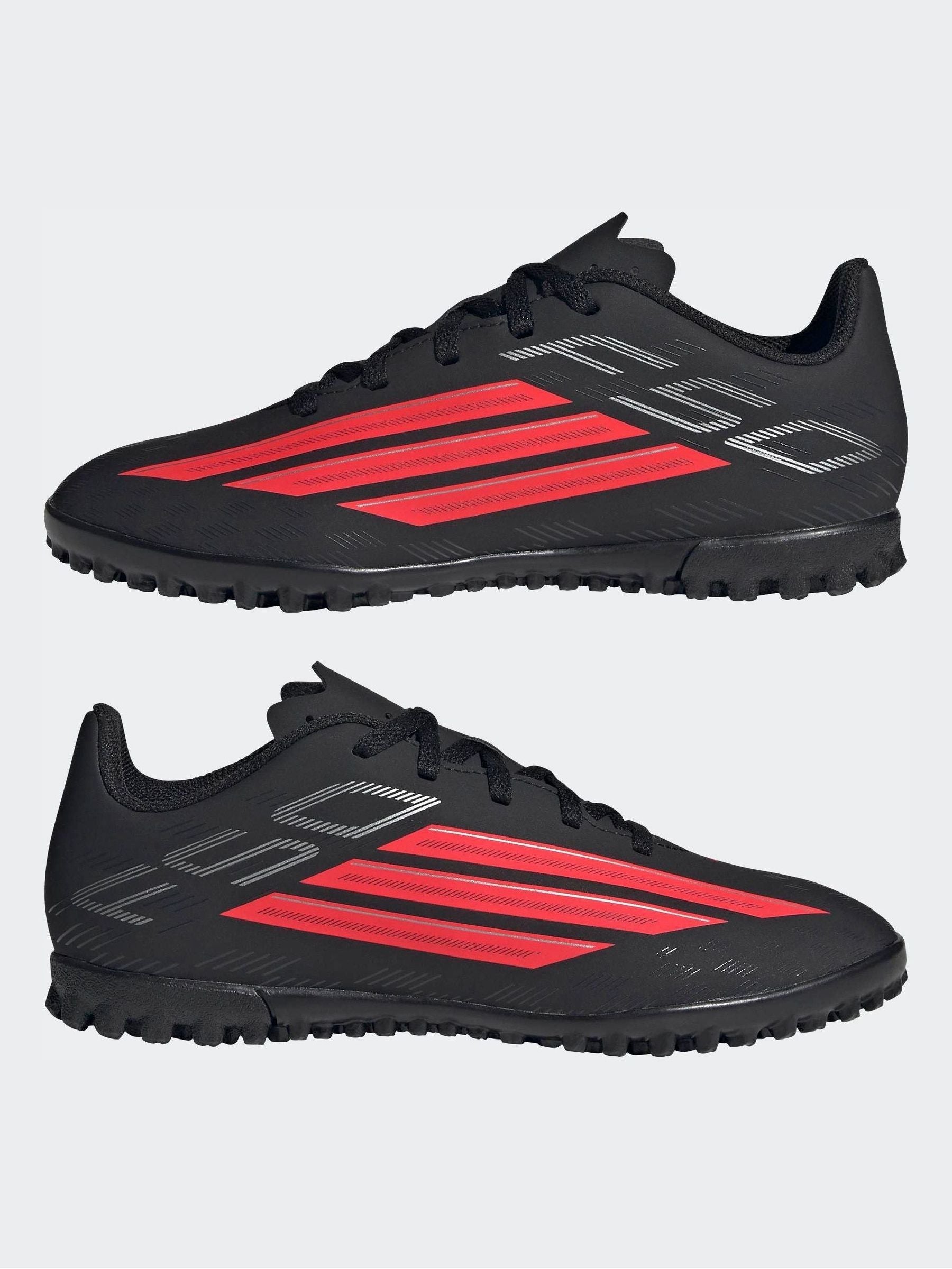 adidas Black Kids F50 Club Turf Football Trainers image 6