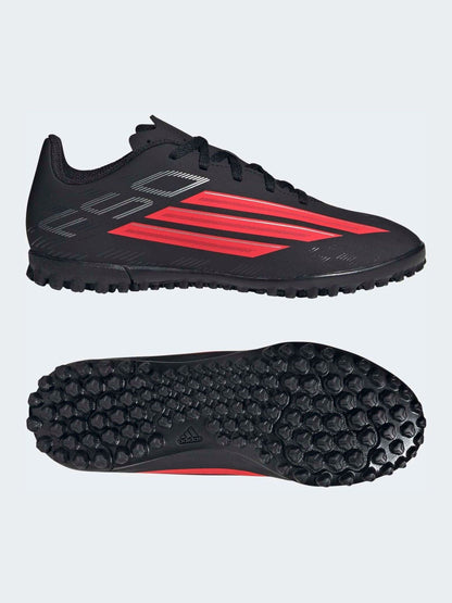 adidas Black Kids F50 Club Turf Football Trainers image 7
