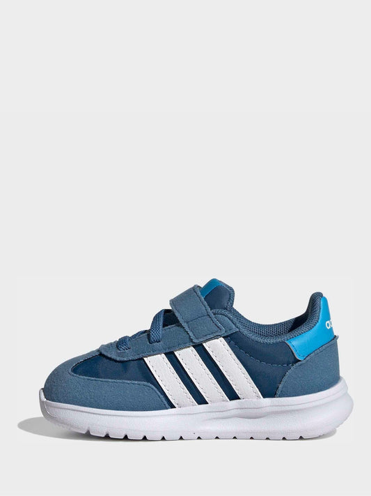 adidas Blue Run 70s 2.0 Hook and Loop Infant Trainers image 2