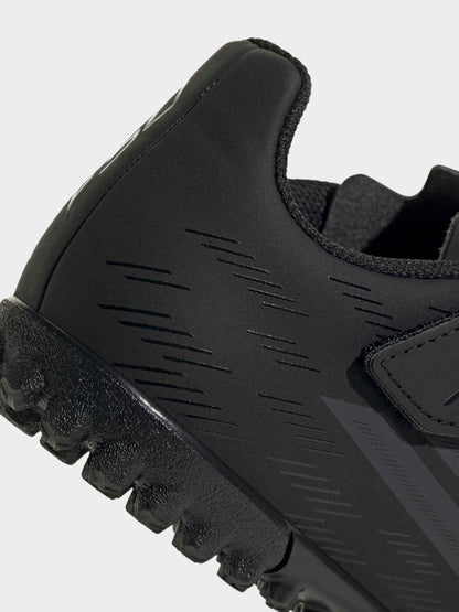 adidas Black F50 Club Touch Fastening Turf Kids Football Trainers image 3