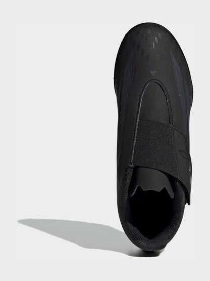 adidas Black F50 Club Touch Fastening Turf Kids Football Trainers image 6