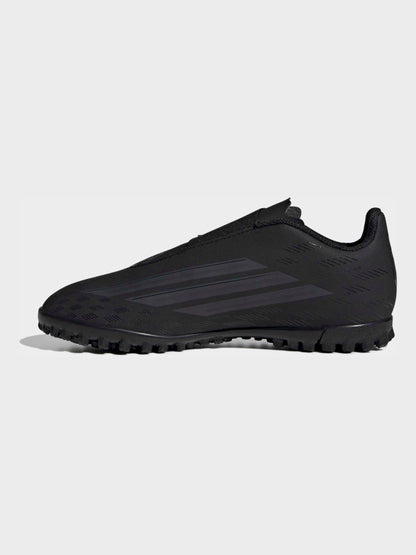 adidas Black F50 Club Touch Fastening Turf Kids Football Trainers image 8
