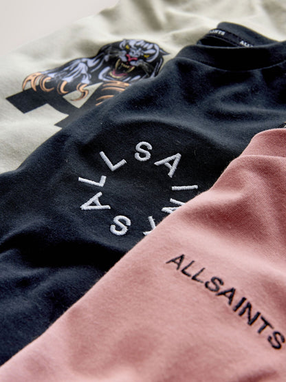 Dsiney Kidz - smALLSAINTS Multi Graphic Crew Neck T-Shirts 3 Pack image 6