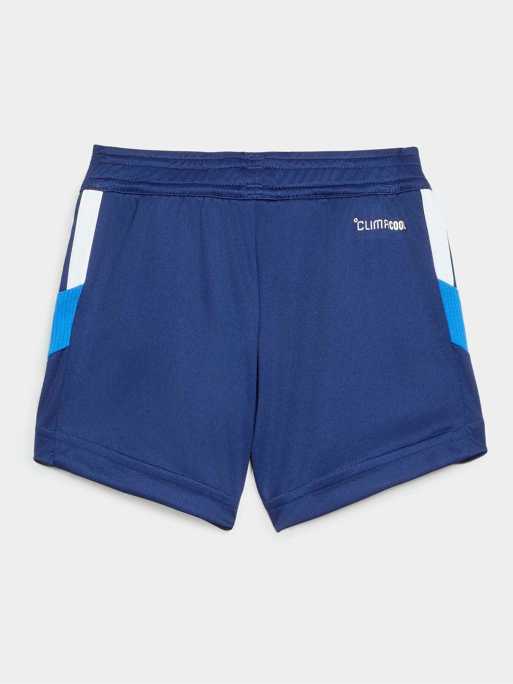 adidas Blue Tiro Essentials Top and Shorts Infant Set image 4