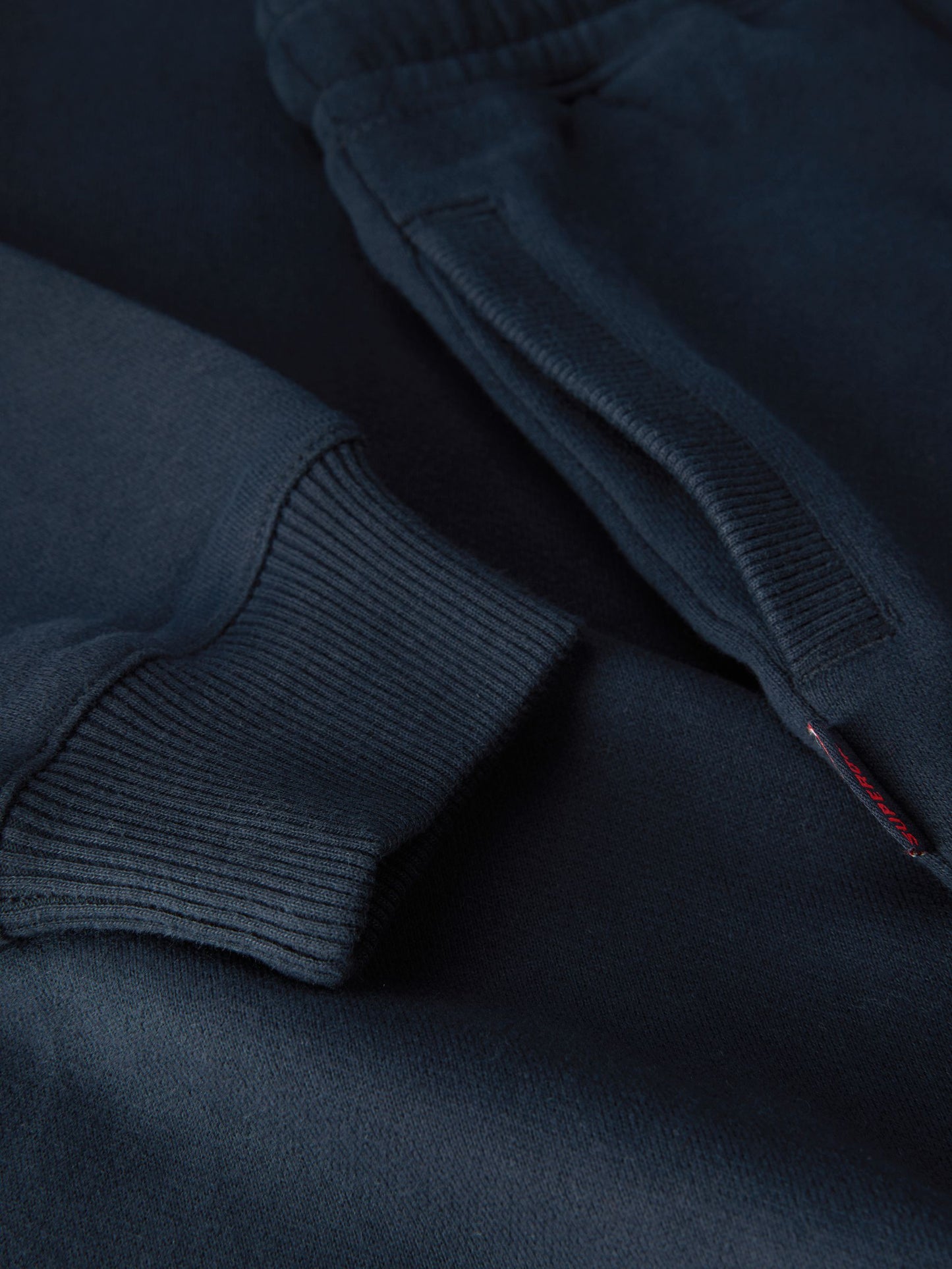 Superdry Navy/Yellow Sweat Top & Joggers Set image 10
