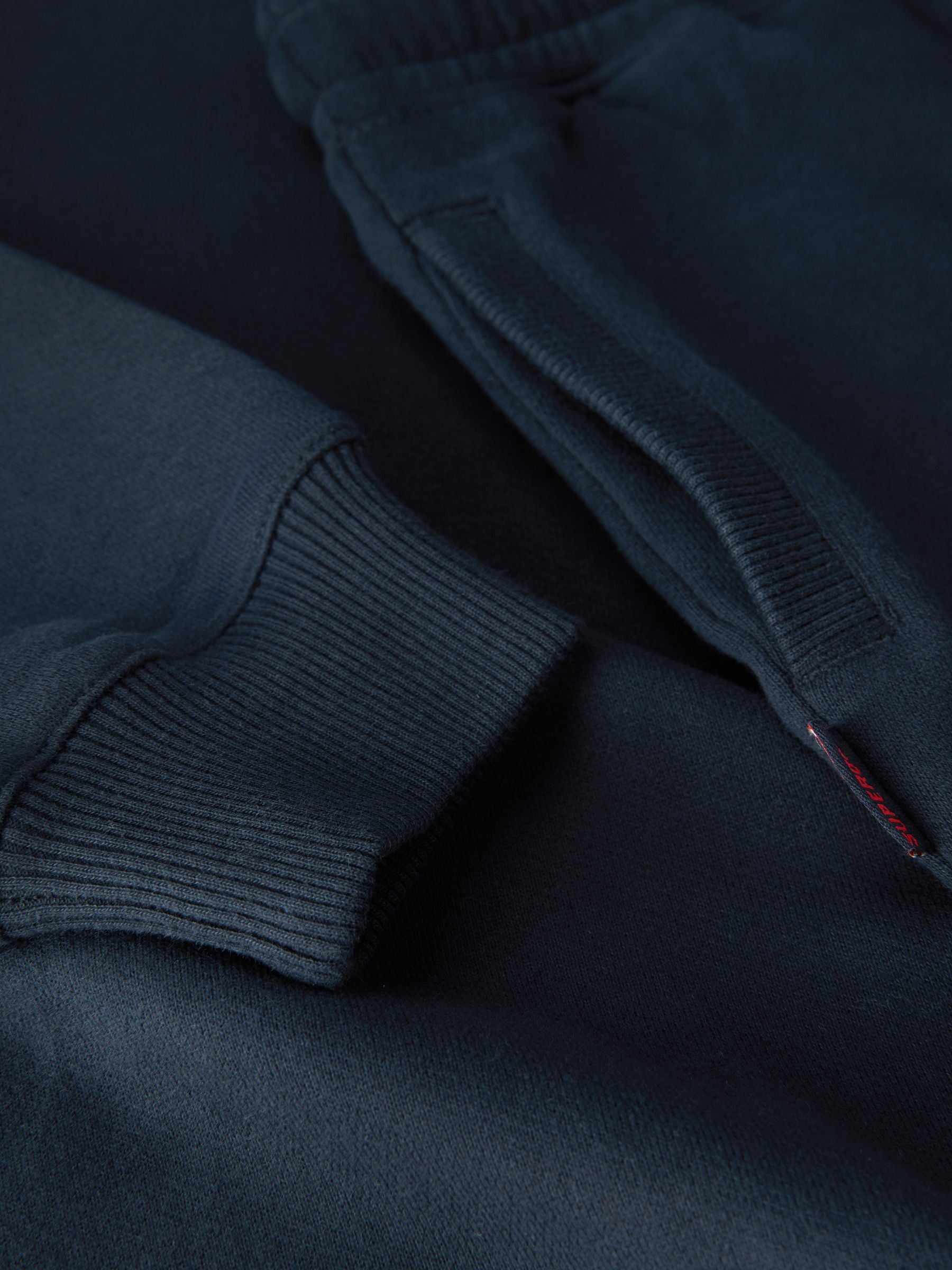 Superdry Navy/Yellow Sweat Top & Joggers Set image 10