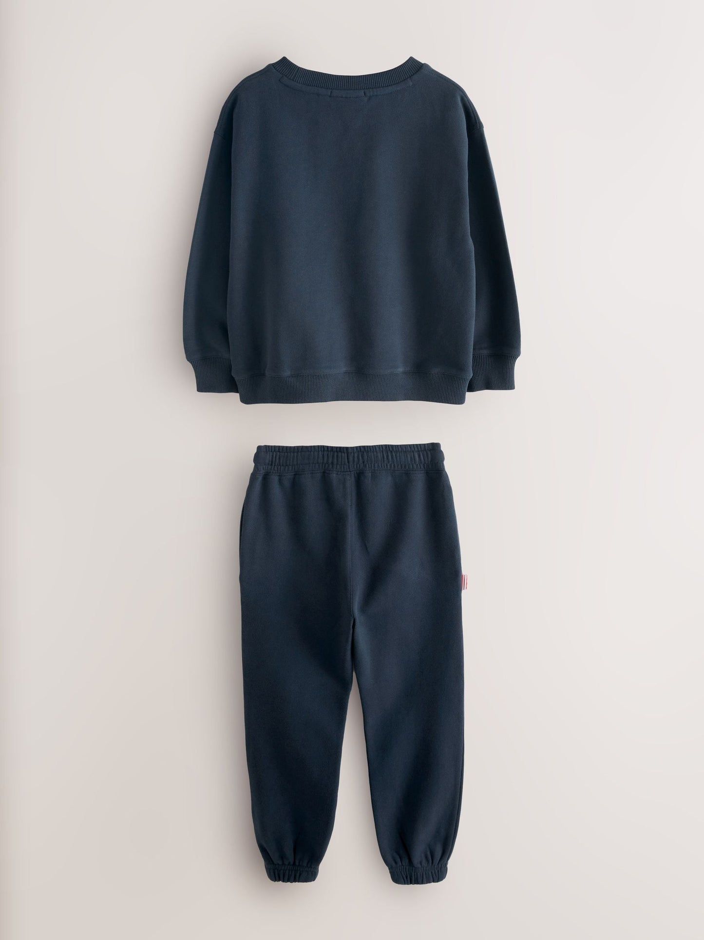 Superdry Navy/Yellow Sweat Top & Joggers Set image 9