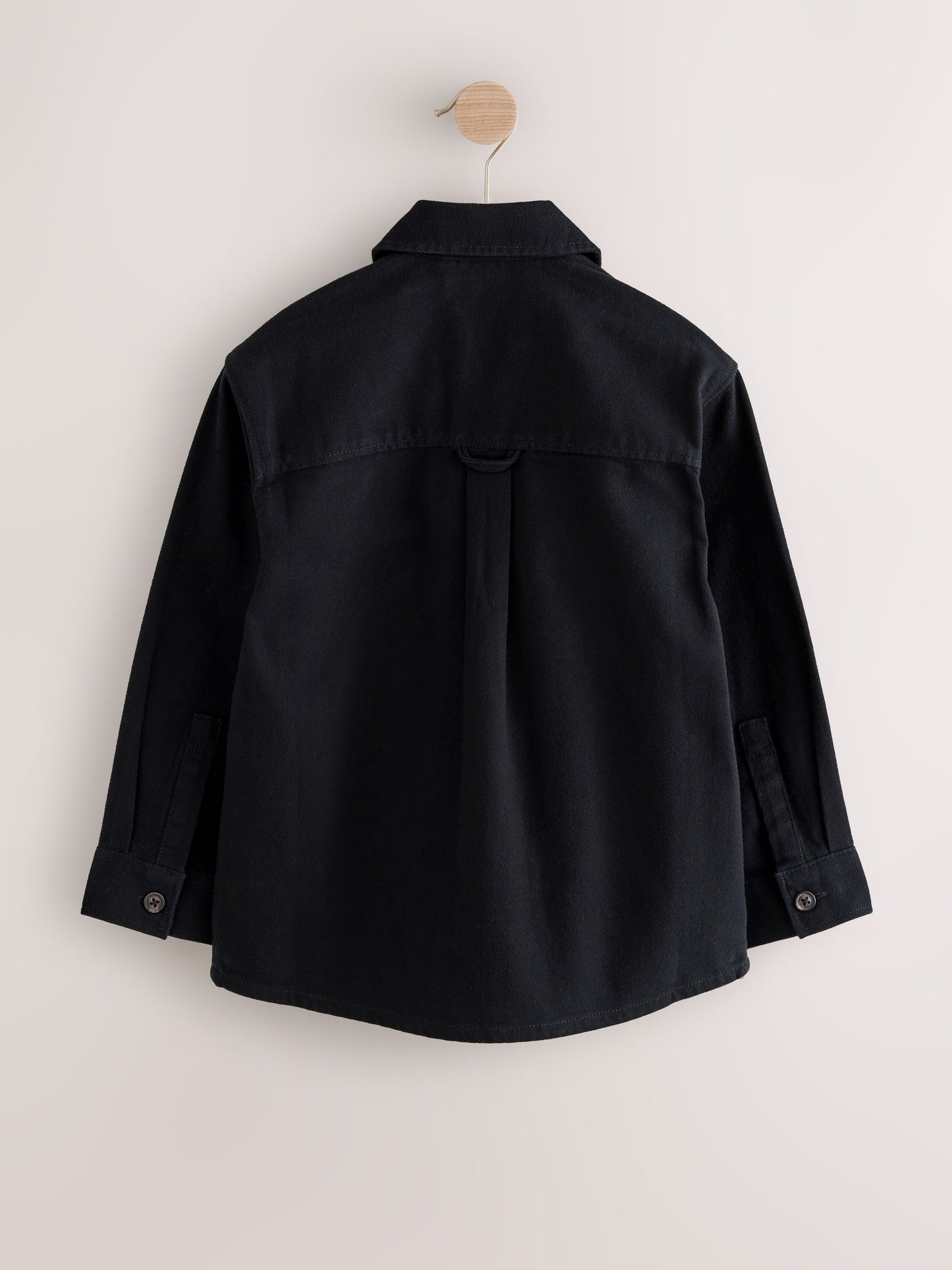 Dsiney Kidz - Black Brushed Zip Overshirt (3-16yrs) image 2