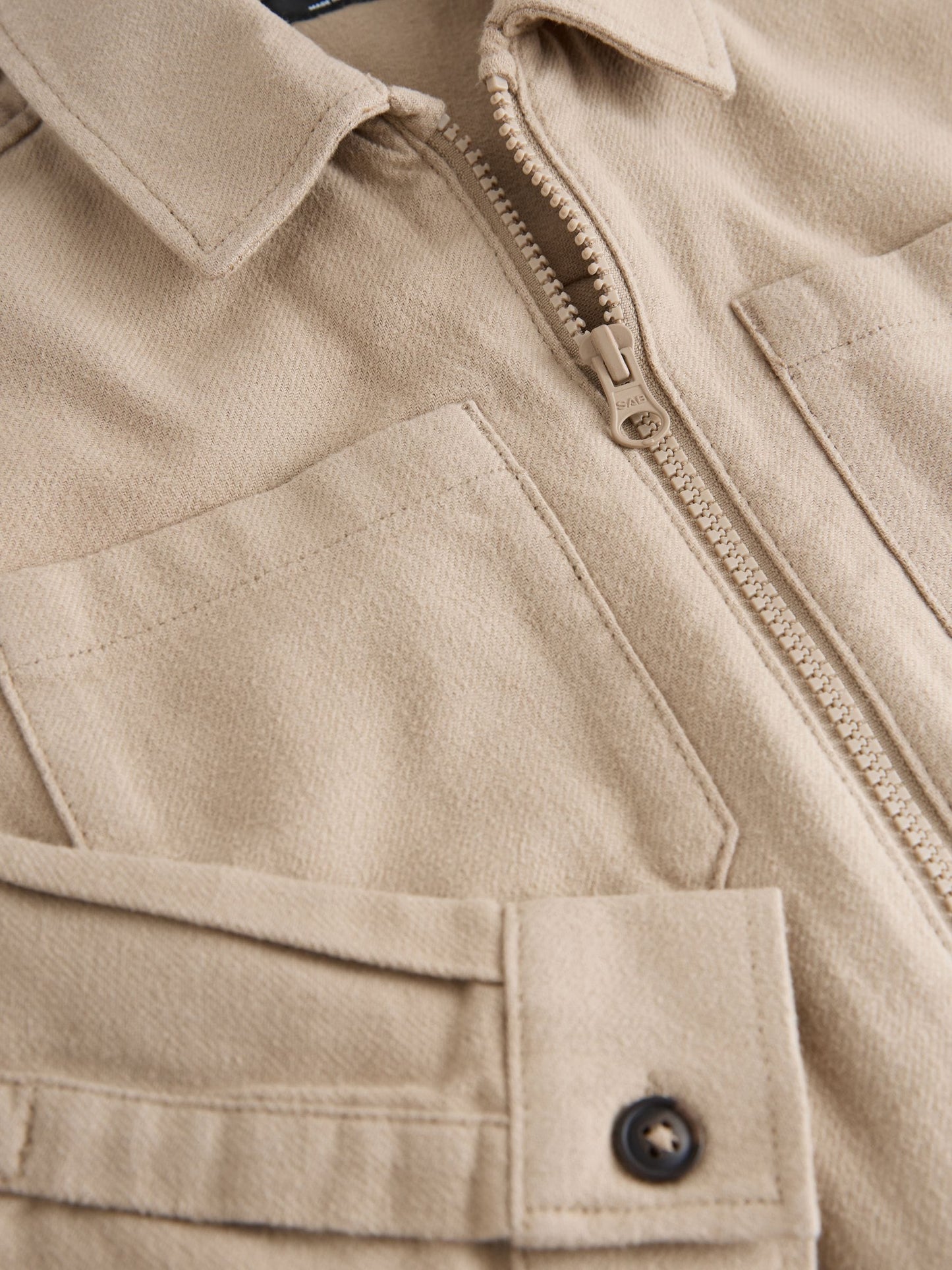 Dsiney Kidz - Stone Brushed Zip Overshirt (3-16yrs) image 3