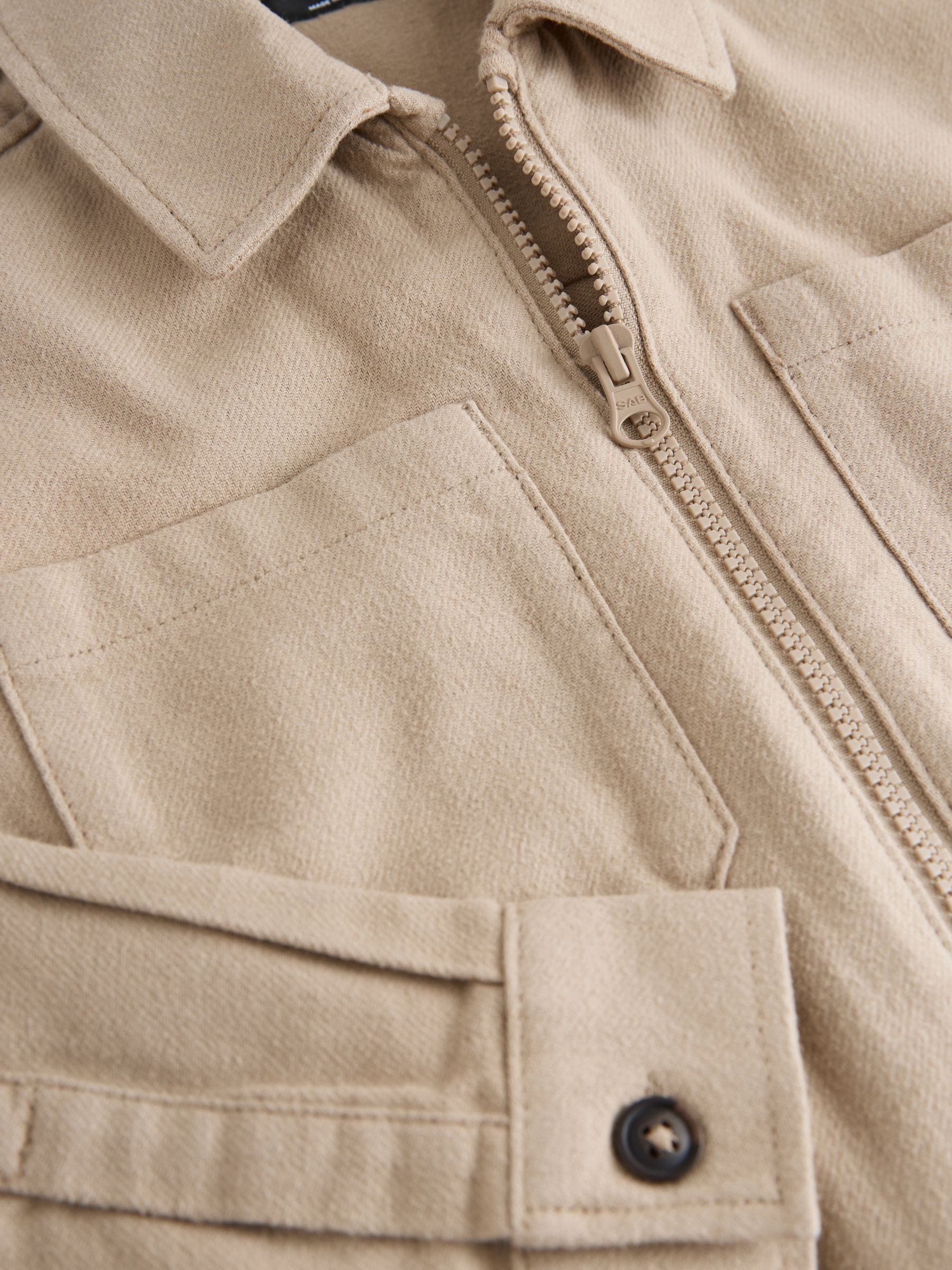Dsiney Kidz - Stone Brushed Zip Overshirt (3-16yrs) image 3