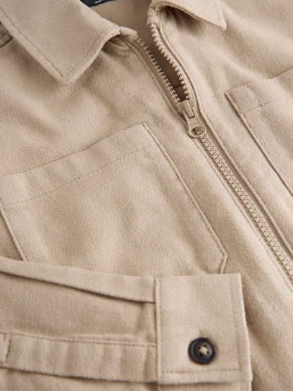Dsiney Kidz - Stone Brushed Zip Overshirt (3-16yrs) image 3