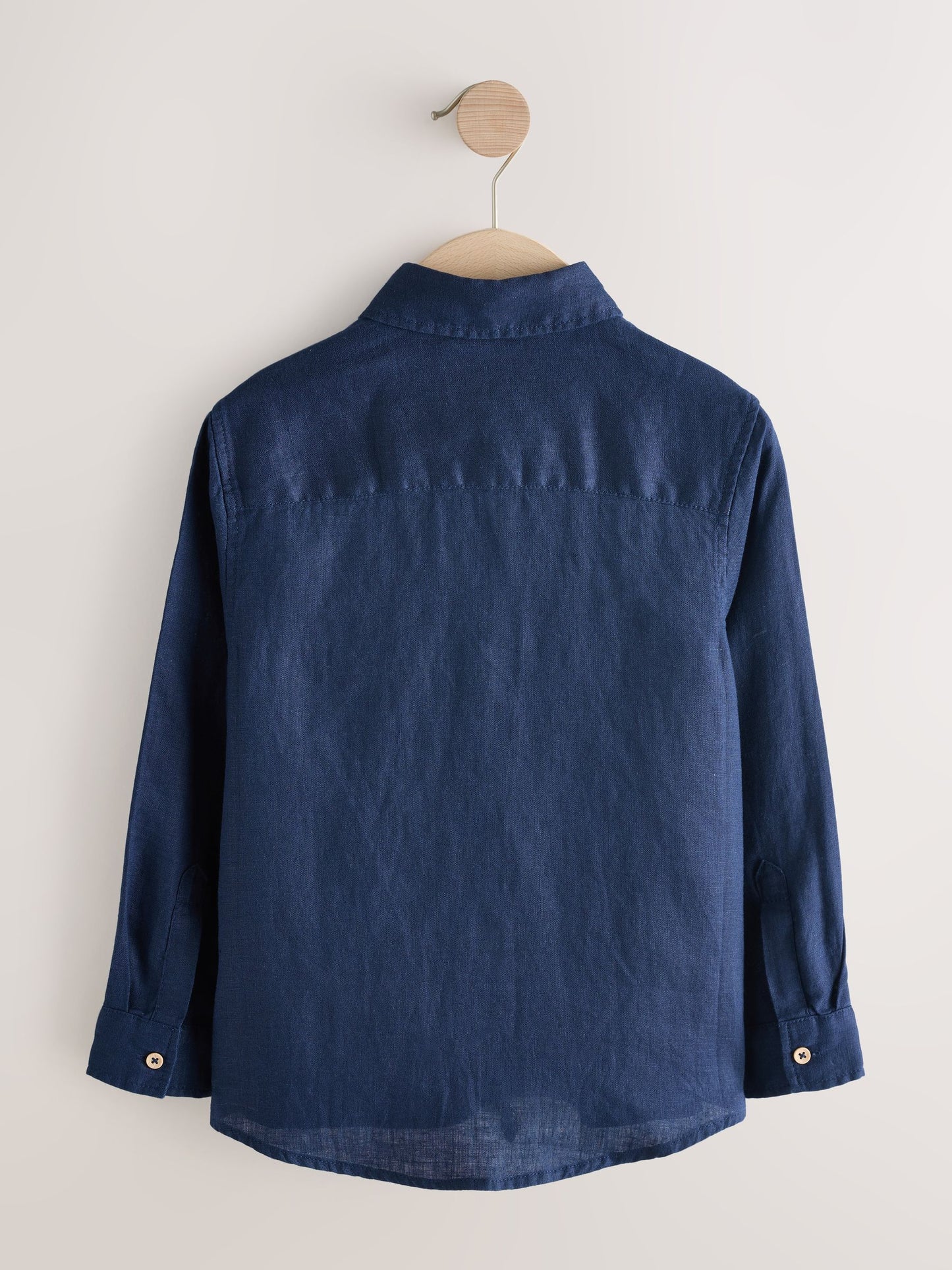 Dsiney Kidz - Navy Long Sleeve Linen Shirt (3-16yrs) image 2