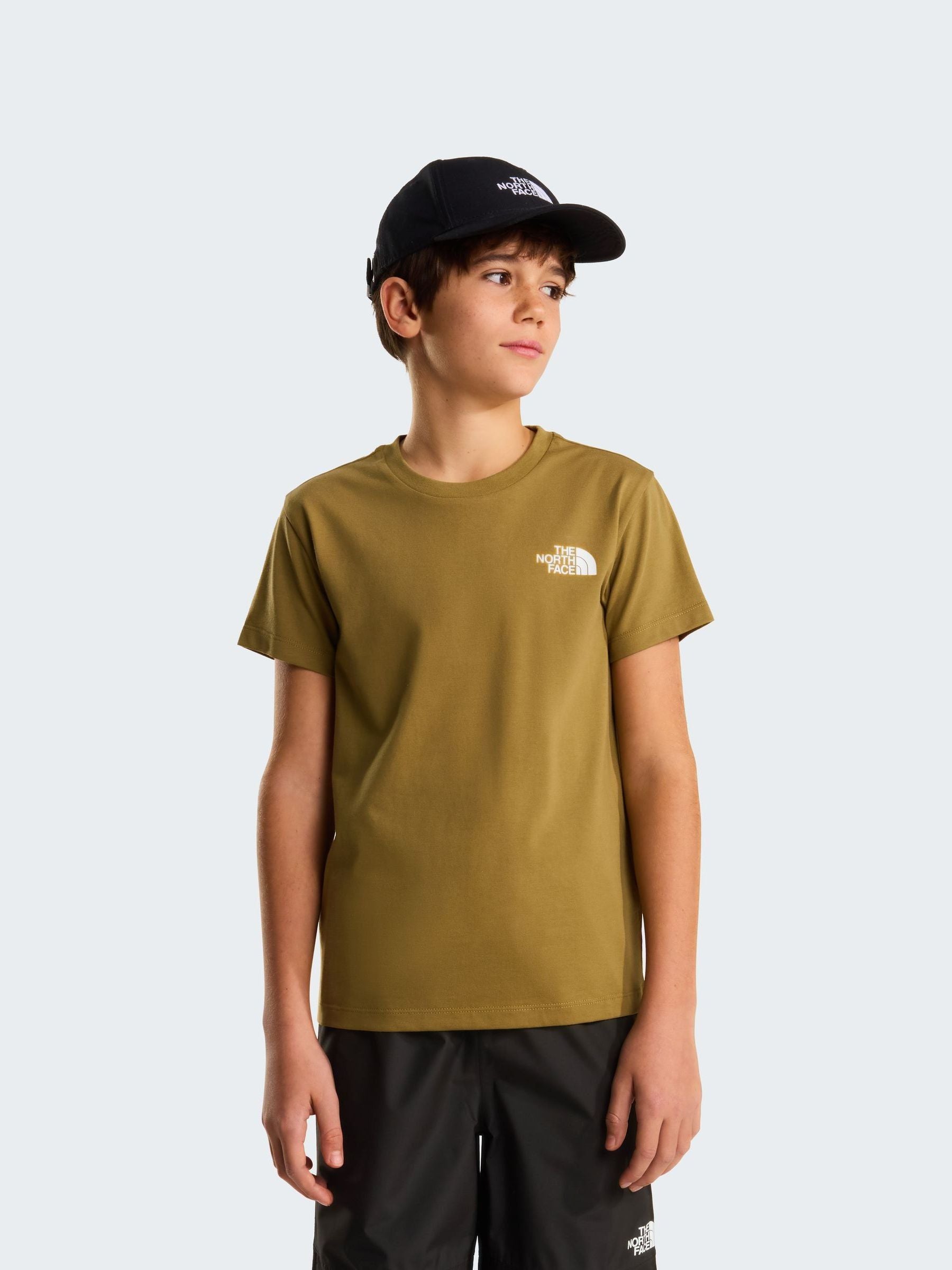 Dsiney Kidz - The North Face Brown Teen Simple Dome T-Shirt image 1