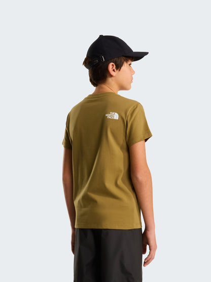 Dsiney Kidz - The North Face Brown Teen Simple Dome T-Shirt image 2