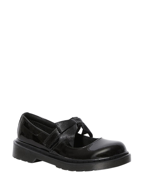 Dr. Martens Black Maccy Ii J Patent Lamper Shoes image 1