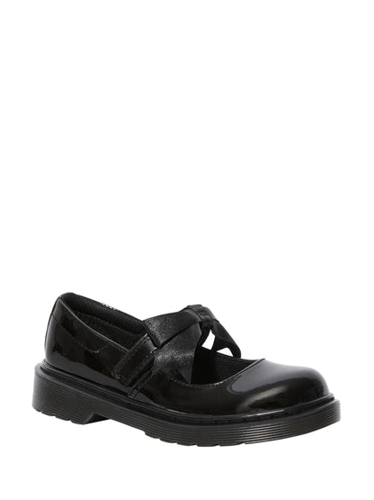 Dr. Martens Black Maccy Ii J Patent Lamper Shoes image 1