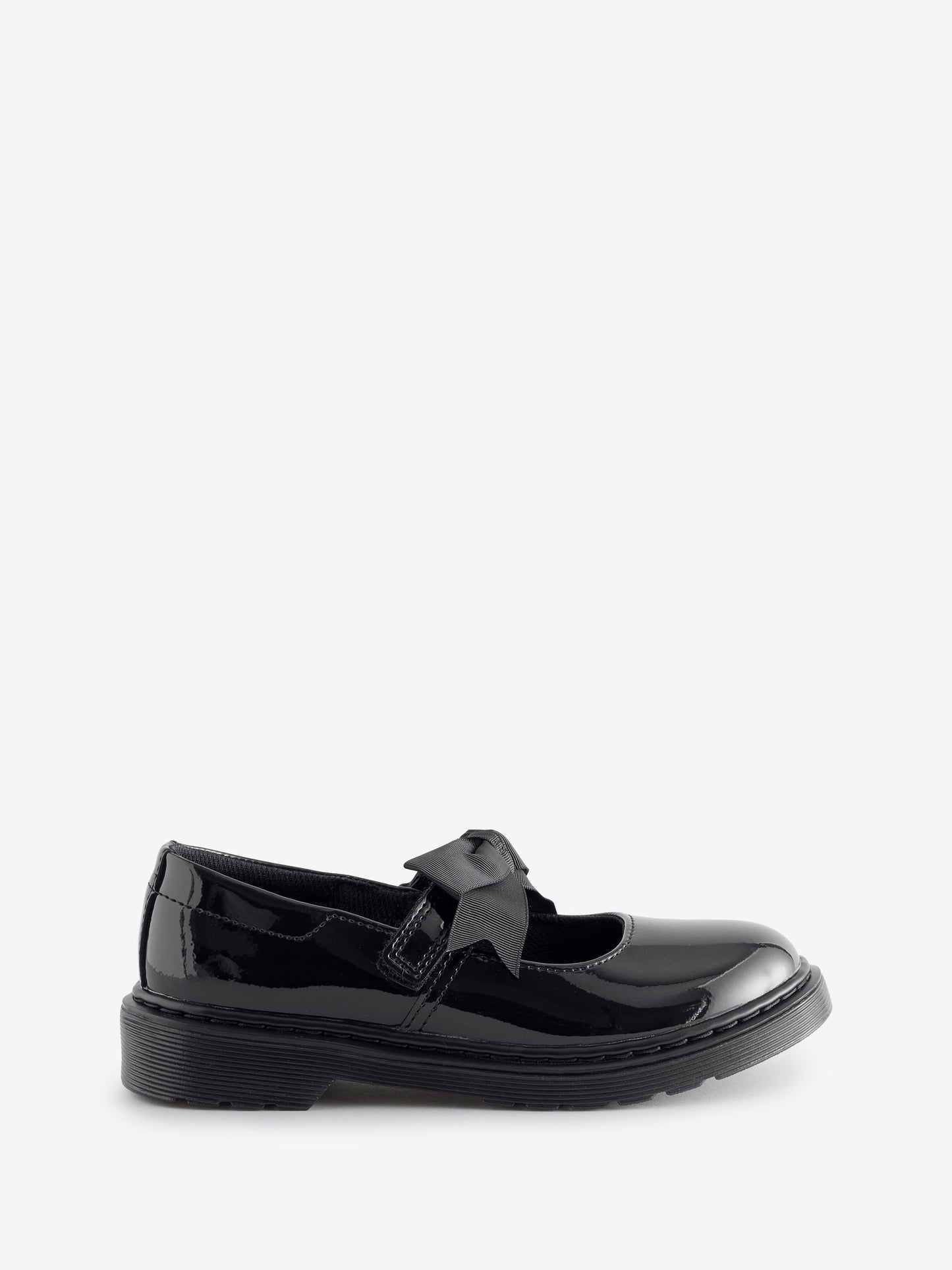 Dr. Martens Black Maccy Ii J Patent Lamper Shoes image 2