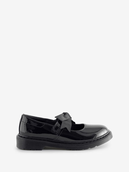 Dr. Martens Black Maccy Ii J Patent Lamper Shoes image 2