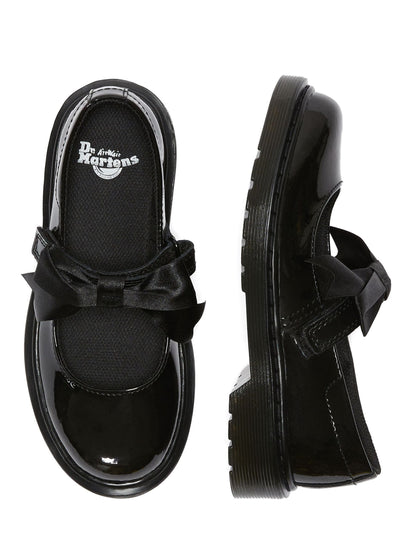 Dr. Martens Black Maccy Ii J Patent Lamper Shoes image 3