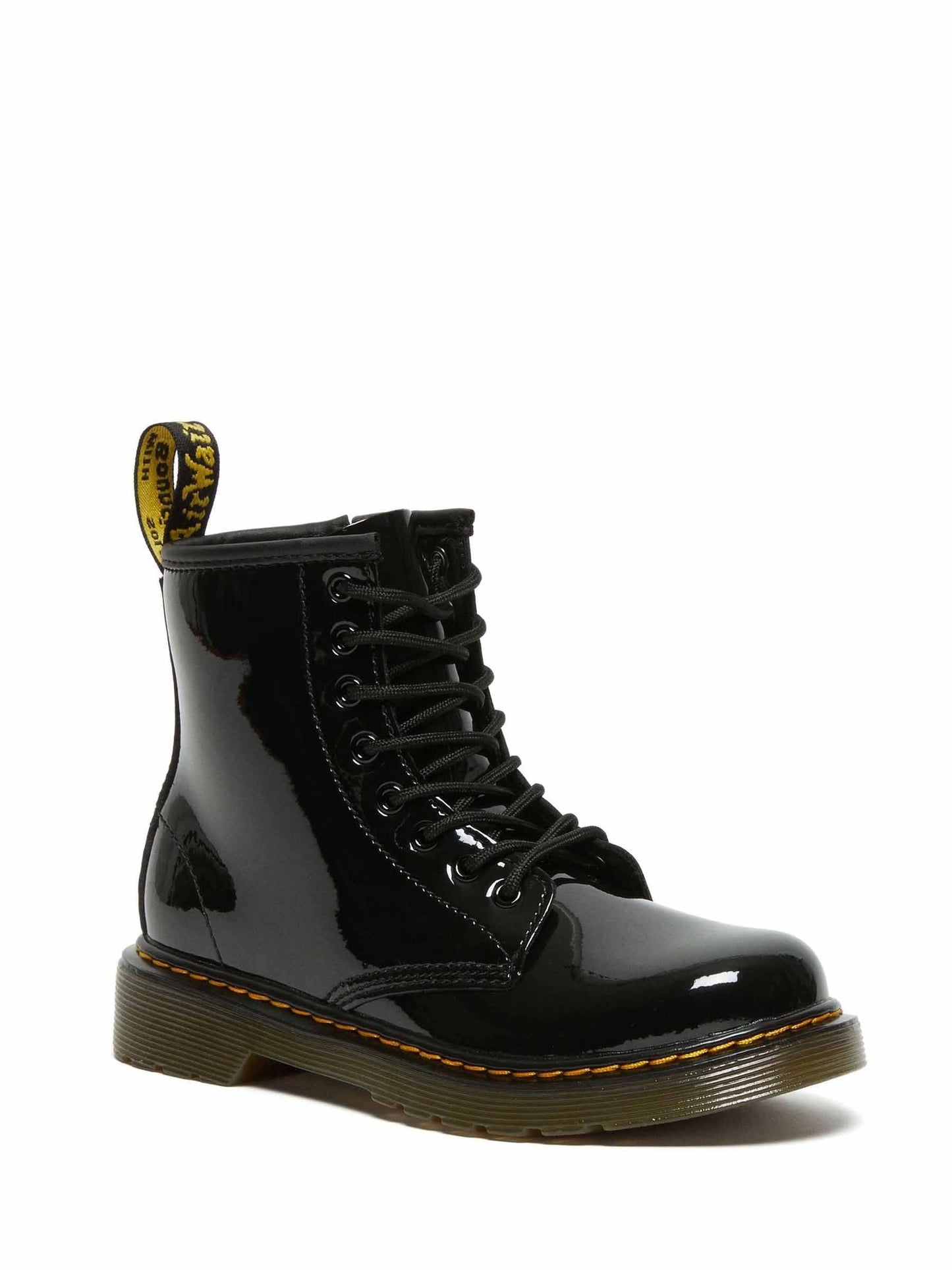 Dr. Martens Black 1460 J Patent Lamper Shoes image 1