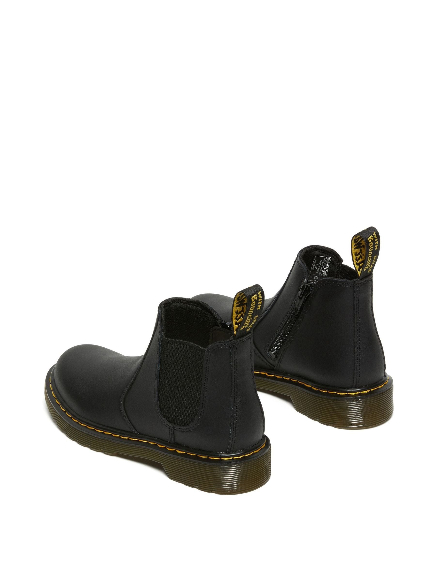 Dr. Martens Black Junior 2976 Softy Shoes image 3