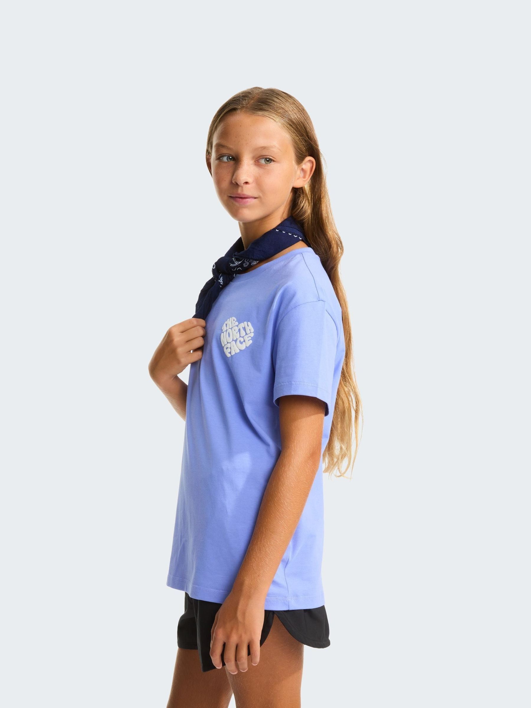 The North Face Purple Girls Proud Print T-Shirt image 3