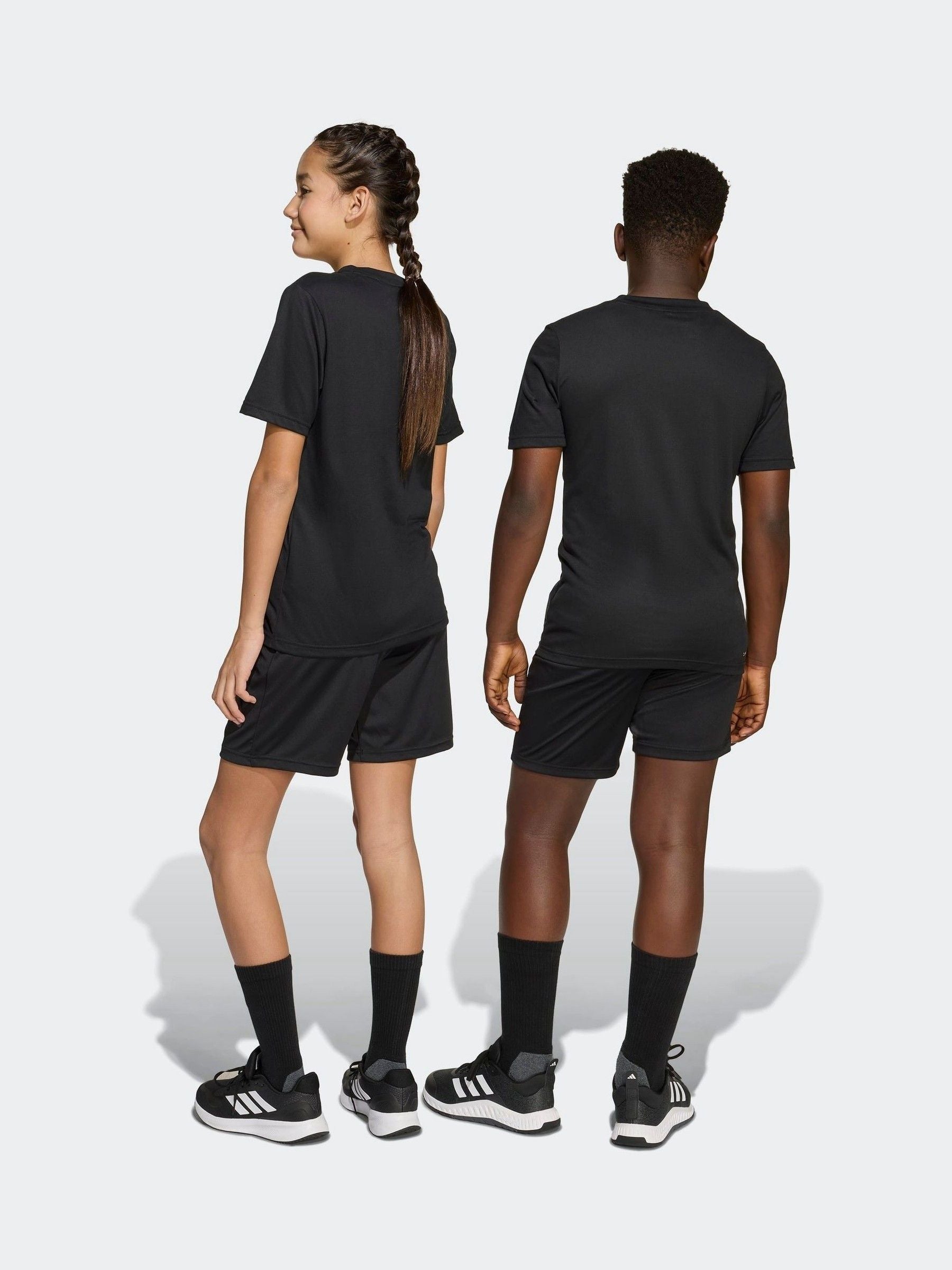 Dsiney Kidz - adidas Black Train Essentials Camo Sport Set Kids image 4