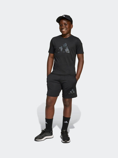 Dsiney Kidz - adidas Black Train Essentials Camo Sport Set Kids image 5