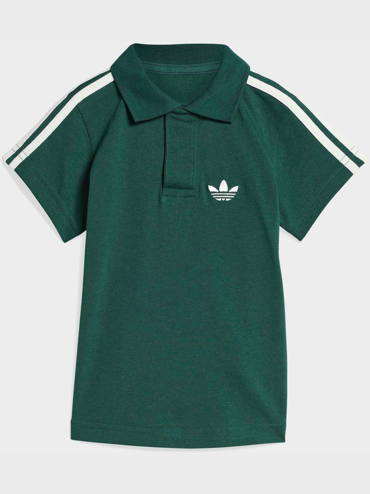 Dsiney Kidz - adidas Originals Green Knit Polo and Shorts Infant Set image 2