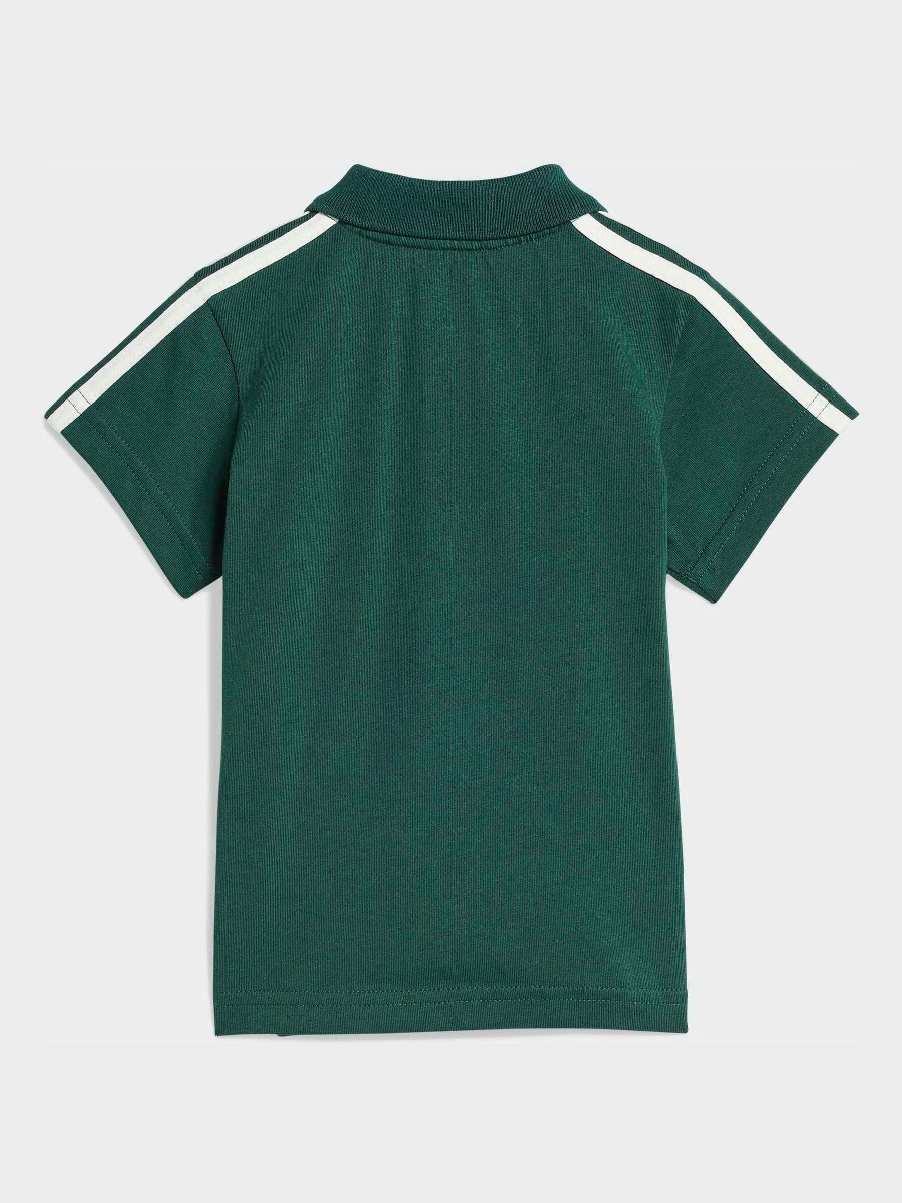 Dsiney Kidz - adidas Originals Green Knit Polo and Shorts Infant Set image 3