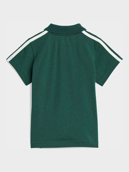 Dsiney Kidz - adidas Originals Green Knit Polo and Shorts Infant Set image 3