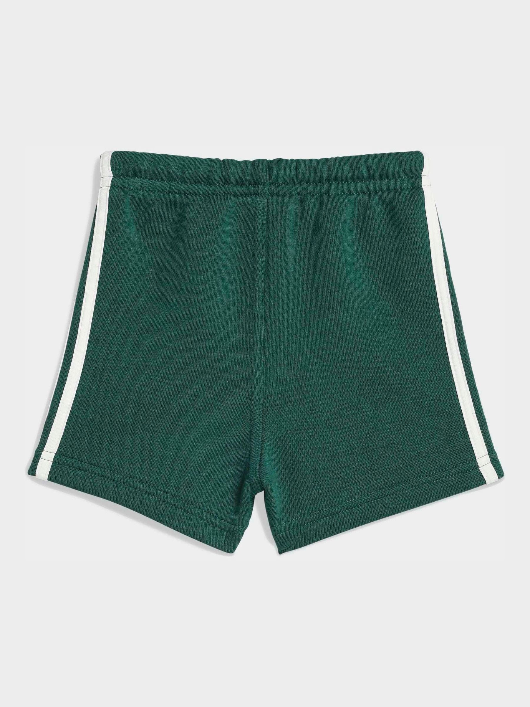 Dsiney Kidz - adidas Originals Green Knit Polo and Shorts Infant Set image 4
