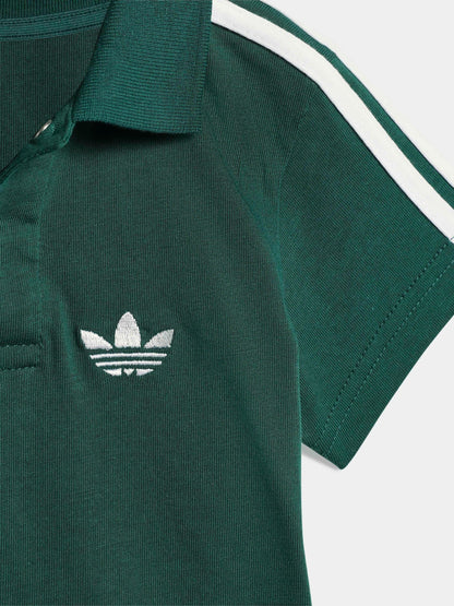 Dsiney Kidz - adidas Originals Green Knit Polo and Shorts Infant Set image 6