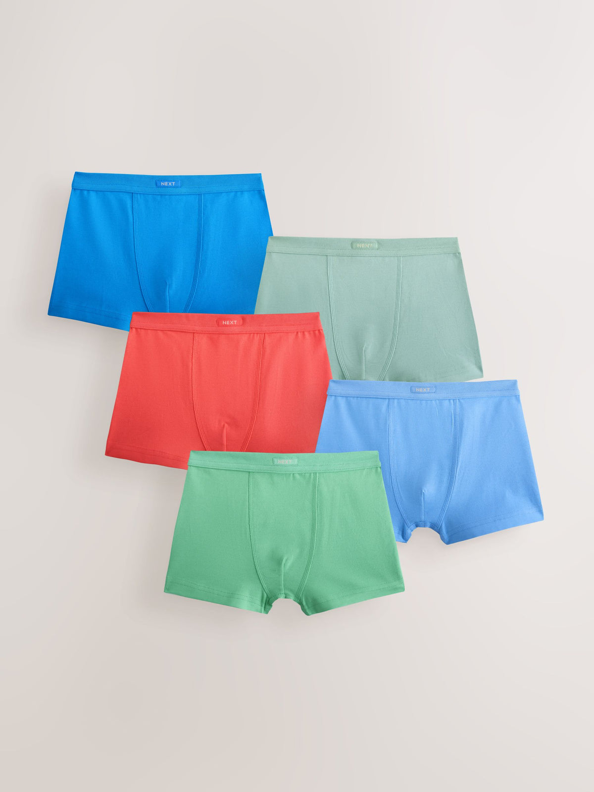 Dsiney Kidz - Multi Fluorescent Soft Waistband Trunks 5 Pack (1.5-16yrs) image 1