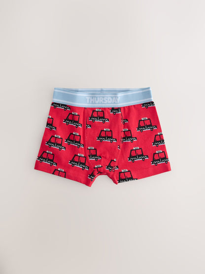 Dsiney Kidz - Red/Blue Emergency Vehicles Trunks 7 Pack (1.5-10yrs) image 5