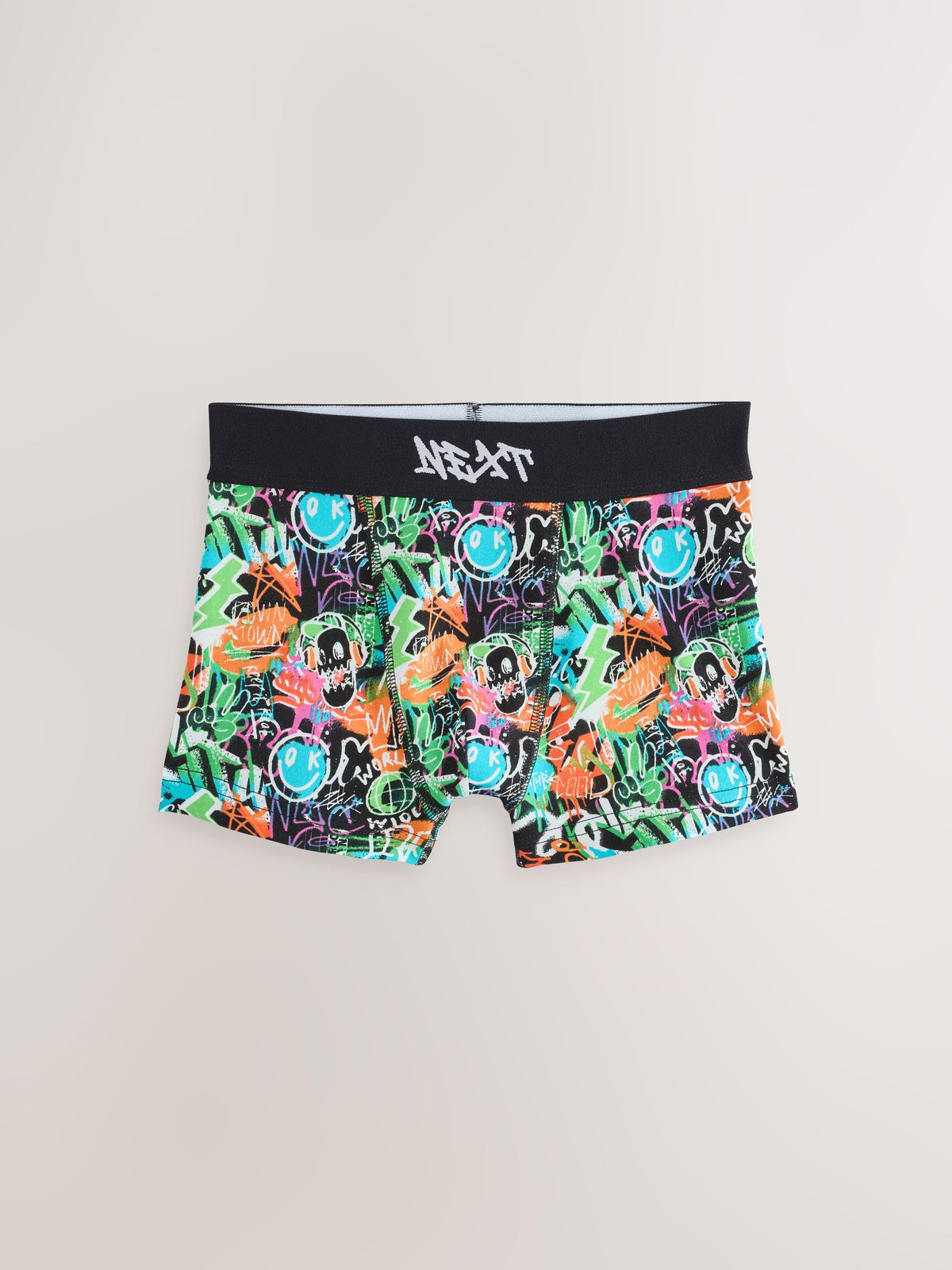 Dsiney Kidz - Multi Neon Grafitti Trunks 5 Pack (3-16yrs) image 2