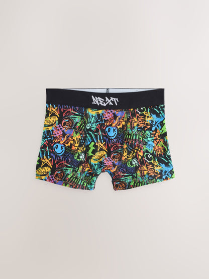 Dsiney Kidz - Multi Neon Grafitti Trunks 5 Pack (3-16yrs) image 5