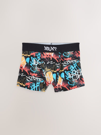 Dsiney Kidz - Multi Neon Grafitti Trunks 5 Pack (3-16yrs) image 7