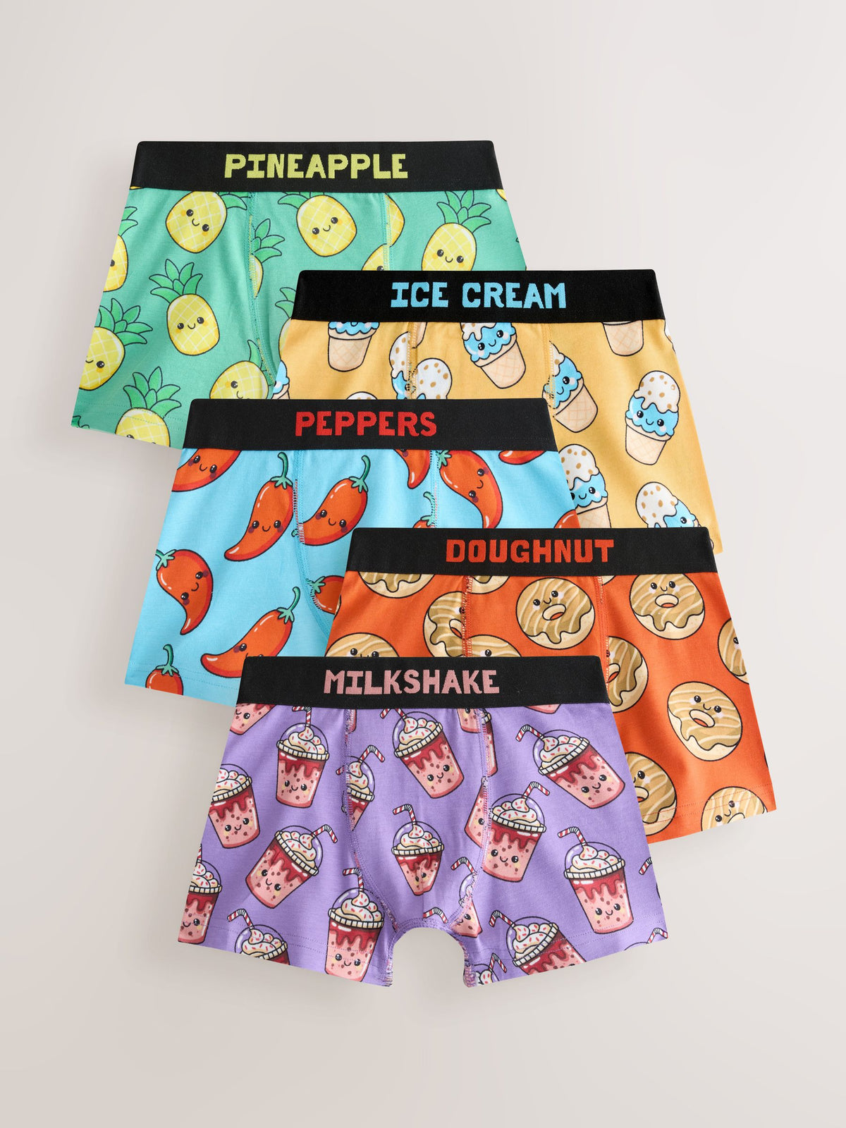 Dsiney Kidz - Bright Foods Junior Character Trunks 5 Pack (1.5-16yrs) image 1