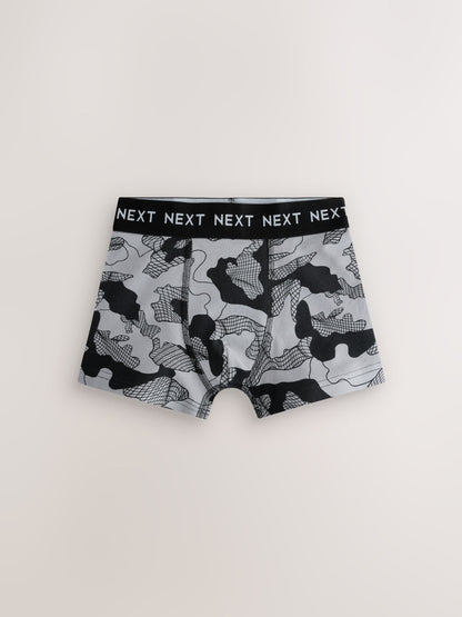 Dsiney Kidz - Blue/Black Linear Camo Trunks 5 Pack (3-16yrs) image 4