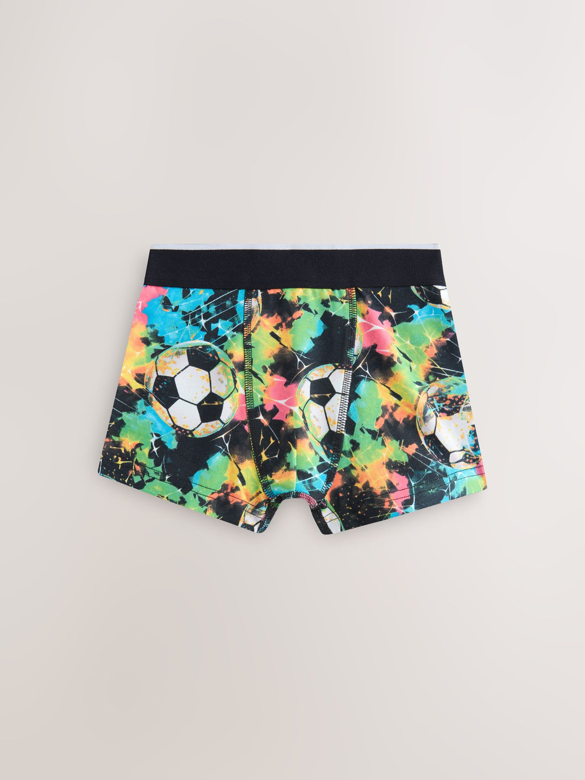 Dsiney Kidz - Black Chrome/Multi Football Boxers 5 Pack (2-16yrs) image 5