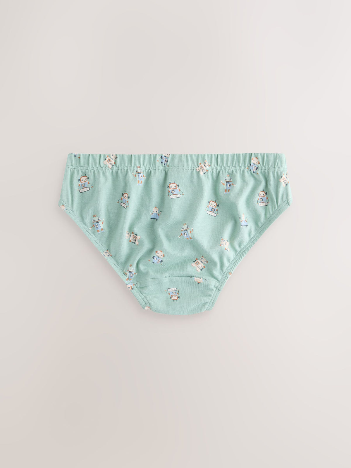 Dsiney Kidz - Multicolour Robot Cotton Printed Briefs 5 Pack (1.5-10yrs) image 3